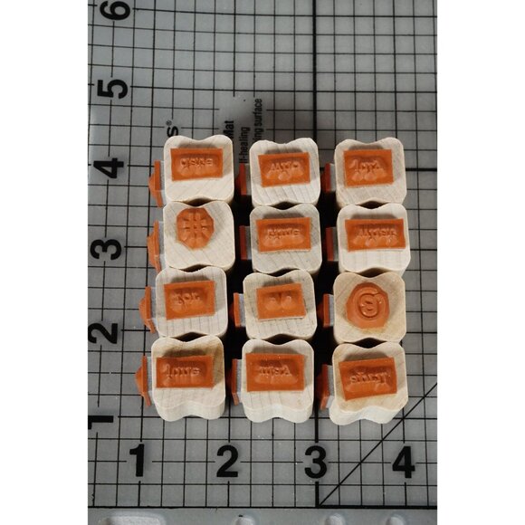 Stampin' Up! "Day-to-Day Flexible Phrases" Mounted Stamp Set 2005 - Picture 8 of 11